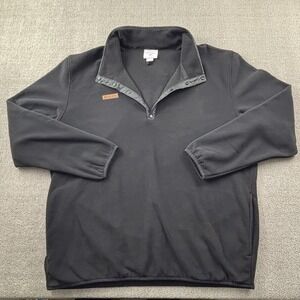 Obermeyer Sweater Adult 2XL XXL Black Fleece Long Sleeve Outdoor Casual Men's